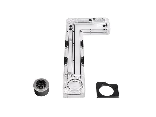 Thermaltake Pacific Core P5 DP-D5 Plus Distro-Plate with Pump Combo - nestejäähdytysjärjestelmän vesilohkon kiinnityslevyyn