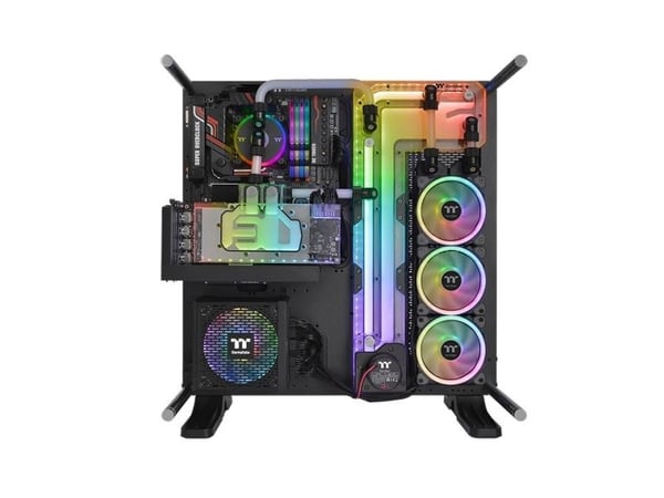 Thermaltake Pacific Core P5 DP-D5 Plus Distro-Plate with Pump Combo - nestejäähdytysjärjestelmän vesilohkon kiinnityslevyyn