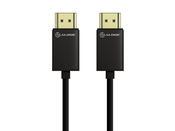 ALOGIC Carbon Series - HDMI-kaapeli Ethernet-yhteydellä - HDMI-uros HDMI-uros - 5 m - suojattu - säikeistetty, 4K-tuki