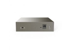 Tenda TEF1106P-4-63W - Switch - ikke-styrt - 4 x 10/100 (PoE+) + 2 x 10/100 (opplink) - stasjonær - PoE+ (63 W)