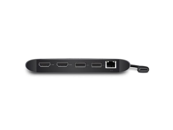ALOGIC TB3D2DPBL-SGR, Thunderbolt 3, DisplayPort, RJ-45, USB 3.2 Gen 1 (3.1 Gen 1), Musta, Harmaa, Windows 10, Mac OS X 10.12 Sierra, Mac OS X 10.1...