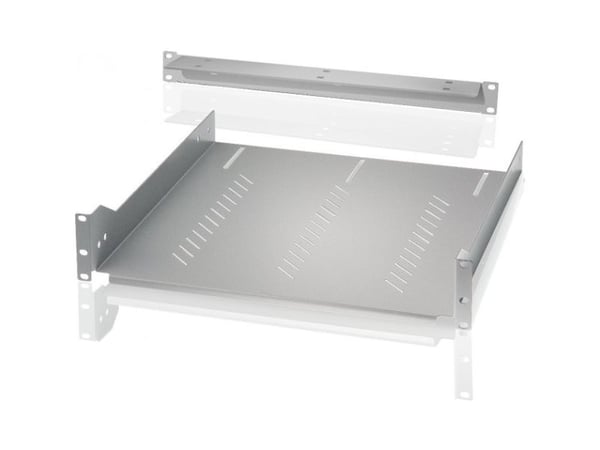 Intellinet Network Solutions hylle 1U 470 mm rack 19", 4 stk festebeslag, perforert, grå (637299)