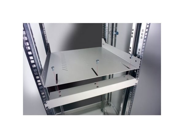 Intellinet Network Solutions hylle 1U 470 mm rack 19", 4 stk festebeslag, perforert, grå (637299)