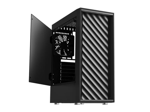 Zalman T7, Midi Tower, PC, Plast, Stål, Sort, ATX,Micro ATX,Mini-ATX, Hjemme/kontor