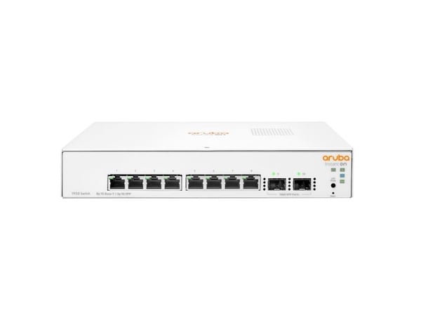 HPE Networking Instant On 1930 8G 2SFP Switch - Switch - L3 - Styrt - 8 x 10/100/1000 + 2 x Gigabit SFP - stasjonær