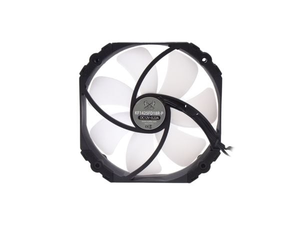 Scythe Kaze Flex 140 RGB KF1425FD18R-P - Sisäosa tuulettimella - 140 mm:n tuuletin