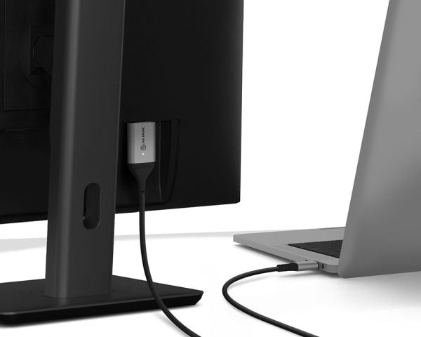 ALOGIC ULCHD02-SGR, 2 m, HDMI-tyyppi A (vakio), USB Type-C, Uros, Uros, Suora