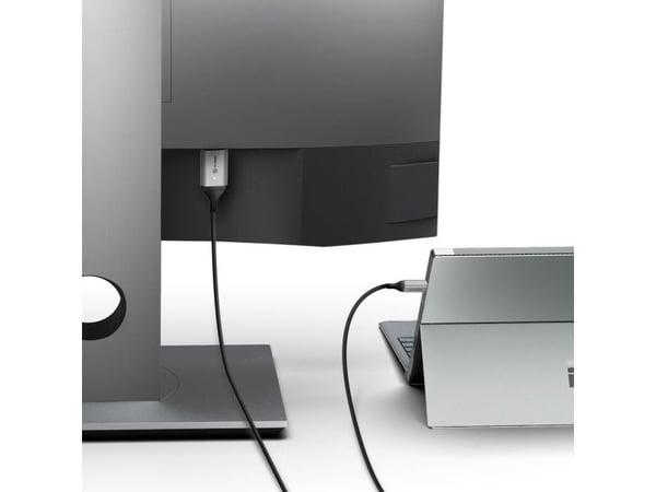 ALOGIC Ultra - Adapterkabel - Mini DisplayPort han til HDMI han - 2 m - avaruuden harmaa - 4K-tuki, aktiivinen