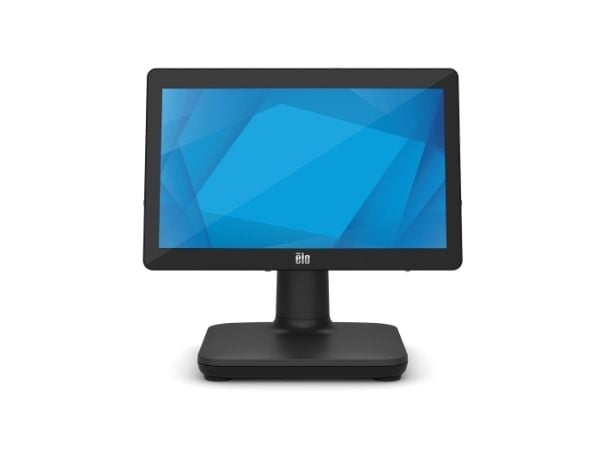 EloPOS System - Med I/O Hub Stand - alt-i-ett 1 x Celeron J4105 / inntil 2.5 GHz - RAM 4 GB - SSD 128 GB - UHD Graphics 600 - Gigabit Ethernet - Wi...