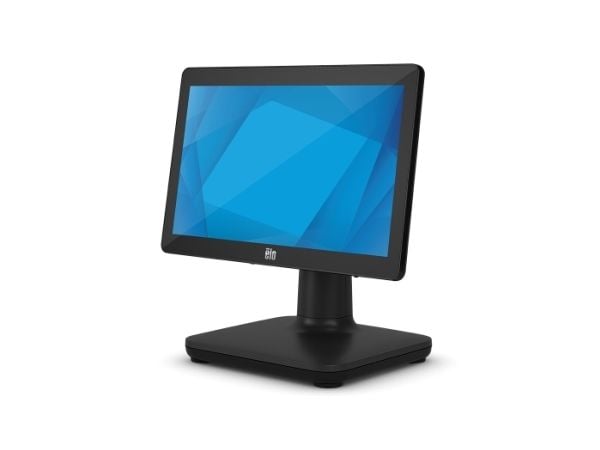 EloPOS System - Med I/O Hub Stand - alt-i-ett 1 x Celeron J4105 / inntil 2.5 GHz - RAM 4 GB - SSD 128 GB - UHD Graphics 600 - Gigabit Ethernet - Wi...
