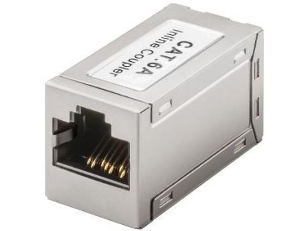 MicroConnect - Modulaarinen liitin (kytkentä) - RJ-45 - metallinen