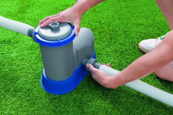 Bestway 58389, Patronfilterpumpe, Blå, Hvit, 3,2 cm, 1100 l, 31800 l, 220 - 240 V