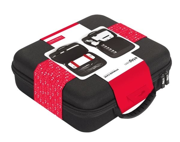 Bigben Interactive SWITCHSTORAGECASE, Hardplast, Nintendo, Svart, Nintendo Switch, Glidelås, 280 mm