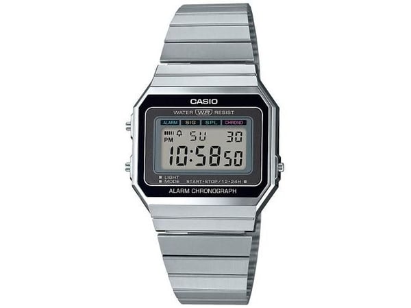 Casio A700WE-1AEF, Vanntett, Quartz