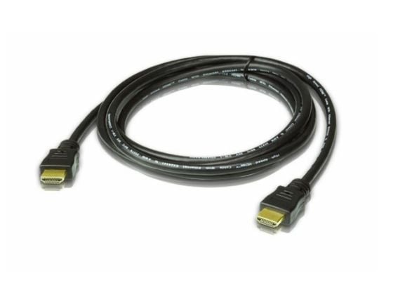 ATEN - HDMI-kabel med Ethernet - HDMI hann til HDMI hann - 5 m - skjermet - svart - for ATEN VE1801, VM5404, VM5808; VanCryst VE1801, VM0808, VM540...
