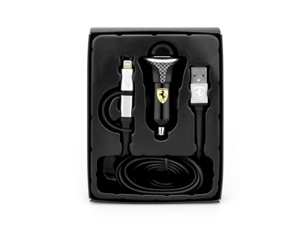 Ferrari Lader FERRARI Billader MFI 2in1 FEBCCCBUNBK svart - ORG002260