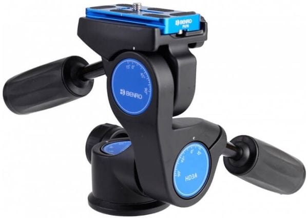 Benro HD3A, 135 mm, 910 g, 5,68 cm, Sort