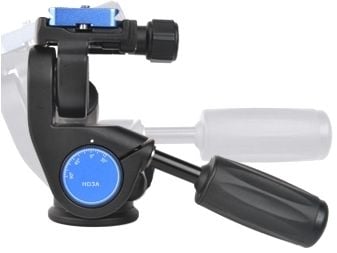 Benro HD3A, 135 mm, 910 g, 5,68 cm, Sort