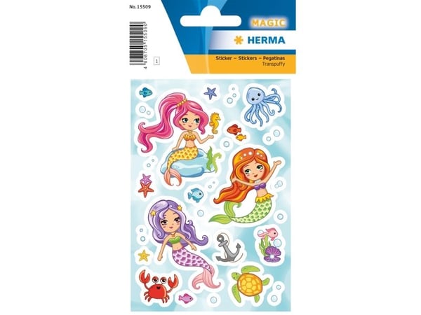 HERMA 15509, Muovi, Monivärinen, Kiinteä, Kupla, 27 kpl, 1 arkkia