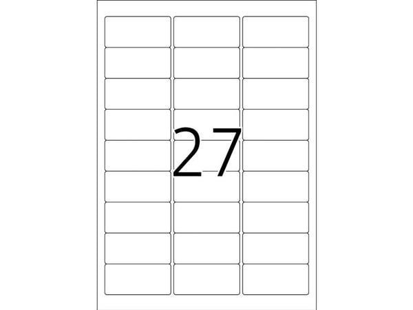 HERMA SPECIAL nameplate labels, 63.5 x 29.6 mm, silver polyester film, extremely strong adhesive, matt, weatherproof, - 1 piece (4592)