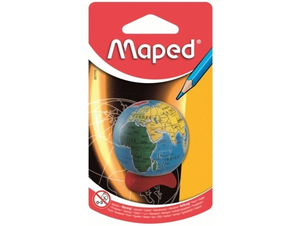 Maped 051110, Käsikäyttöinen kynäteroitin, Monivärinen, Metalli, Kupla, 1 kpl
