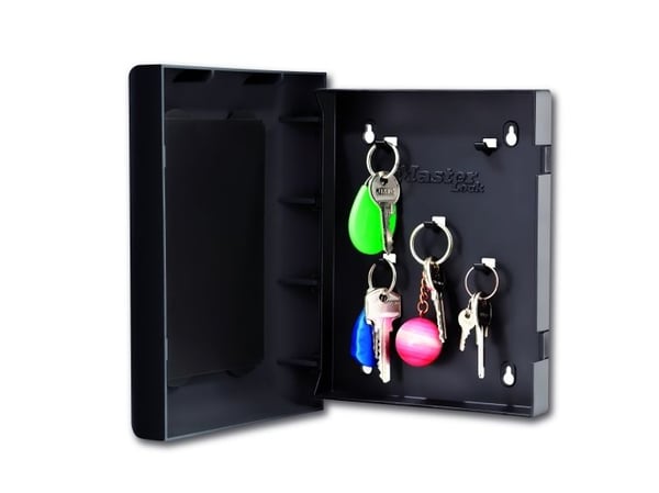 MASTER LOCK 5451EURD, Akrylonitril-butadien-styren (ABS), Sort, 5 kroker, 170 x 40 x 220 mm, 149 x 30 x 195 mm, 0,87 l