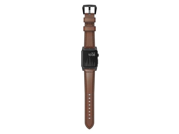 Nomad NM1A4RBT00, Band, Smartklokke, Brun, Apple, Apple Watch Sport, Apple Watch, Apple Watch Edition, Lær