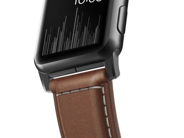 Nomad NM1A4RBT00, Band, Smartklokke, Brun, Apple, Apple Watch Sport, Apple Watch, Apple Watch Edition, Lær