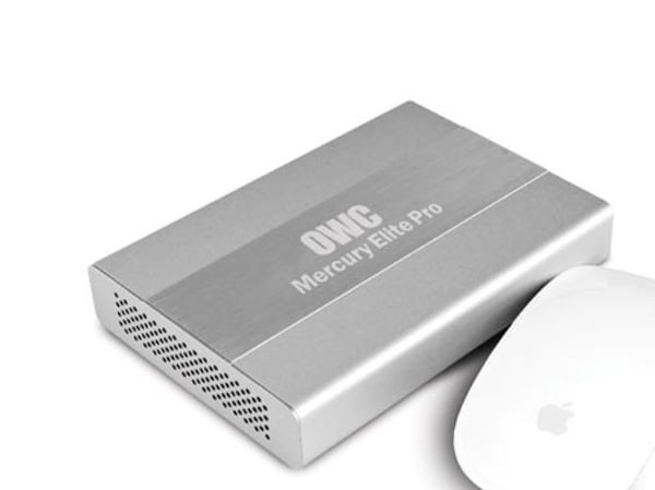 OWC Mercury Elite Pro mini, 2.5", SATA, Hot-swap, Sølv