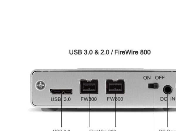 OWC Mercury Elite Pro mini, 2.5", SATA, Hot-swap, Sølv