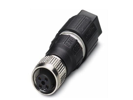 Phoenix Contact 1641772 ledningstilkobling M12 svart - rustfritt stål (1641772)