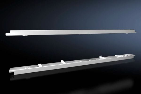 Rittal VX 8619.042, Asennuslevy, Harmaa, Terästä, 1200 mm, 3 mm, 1 kpl Rittal VX 8619.042, Asennuslevy, Harmaa, Terästä, 1200 mm, 3 mm, 1 kpl