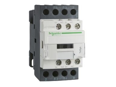 Schneider-ohjauskontaktori 20A AC-1 4P 110V AC 1Z 1R (LC1D098F7)