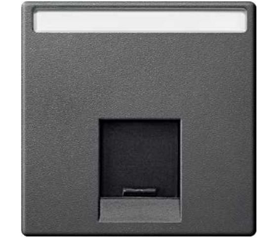 Schneider Electric MTN465814, Antrasiitti, Polykarbonaatti, RJ-45