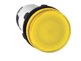 Schneider Electric XB7, Keltainen, IP54, 230 V, 2,2 cm