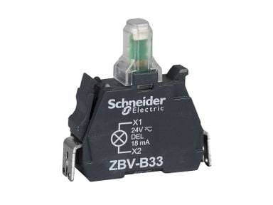 Schneider Electric ZBVB14, 100000 h, Valkoinen