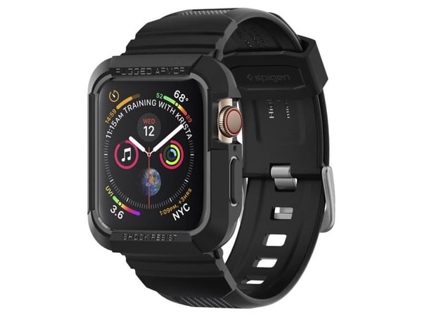 Spigen Rugged Armor Pro - Beskyttende deksel for smartarmåndsur - robust - termoplast-polyuretan (TPU)