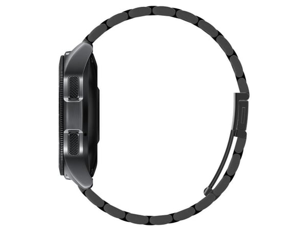 Spigen 600WB24980, Band, Smartklokke, Sort, Samsung, Galaxy Watch, Rustfritt stål