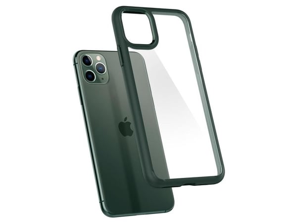 Spigen ACS00417, Suojus, Apple, iPhone 11 Pro, 16,5 cm (6.5"), Vihreä, Läpinäkyvä