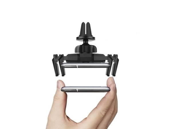 Spigen Click.R, Mobiltelefon/smarttelefon, Passiv holder, Bil, Svart