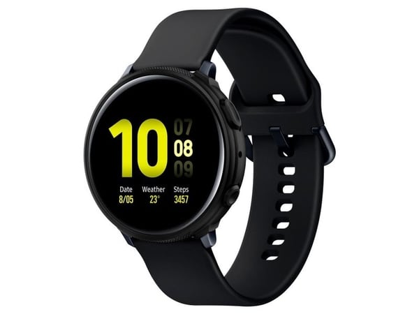 Spigen ACS00218, Etui, Smartklokke, Sort, Samsung, Galaxy Watch Active 2 (40mm), Ripebestandig, Sjokkresistent
