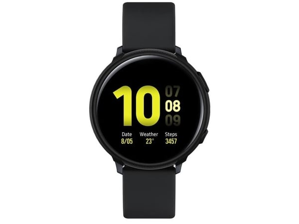 Spigen ACS00218, Etui, Smartklokke, Sort, Samsung, Galaxy Watch Active 2 (40mm), Ripebestandig, Sjokkresistent