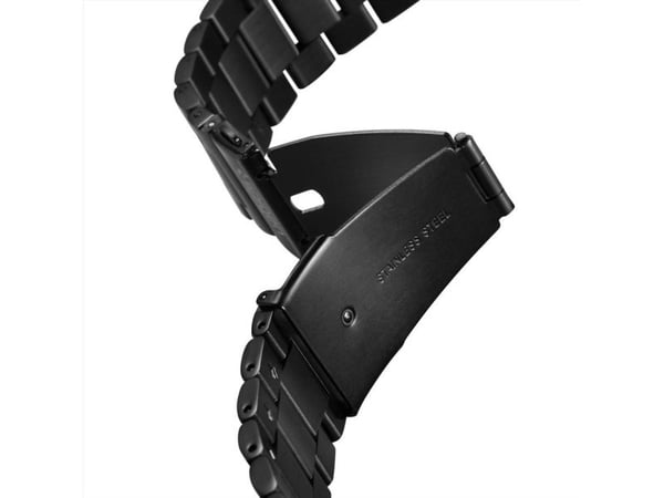 Spigen 600WB24983, Band, Smartklokke, Sort, Samsung, Galaxy Watch (46mm), Rustfritt stål
