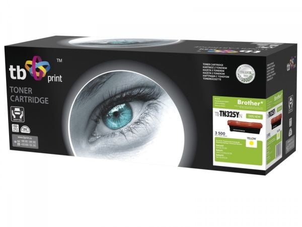 TB Print TB-TN325YN, 3500 sivua, Keltainen, 1 kpl