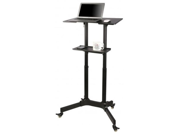 TECHly - Vogn - for notebook / tastatur / mus - metall - svart