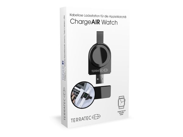 Terratec ChargeAIR Watch, Sisätila, USB, Musta