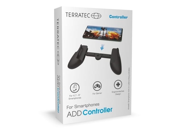 Terratec ADD Controller, Matkapuhelin/älypuhelin, Passiiviteline, Käsi, Musta