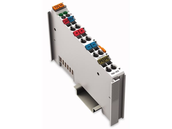 Wago 750-613, Harmaa, DIN 35 × 15, 1,448 MJ, 0,08 mm², 2,5 mm², Cage Clamp -liitin