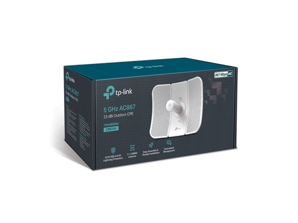 TP-Link CPE710 - Antenna - Wi-Fi - 23 dBi - Outdoor - 128MB RAM