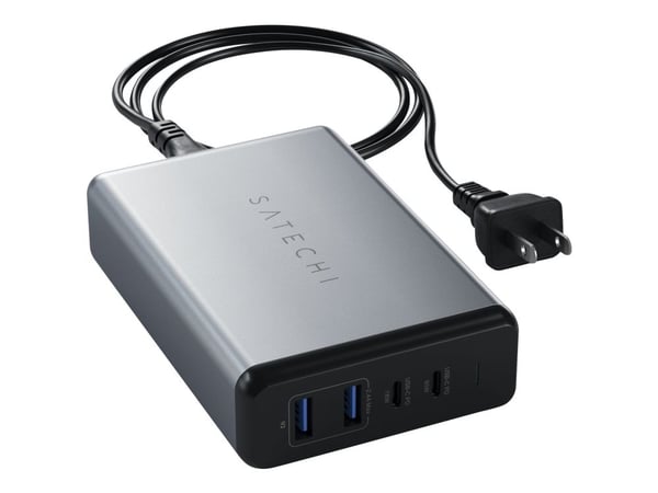 Satechi ST-TC108WM, Sisätila, AC, Musta, Harmaa